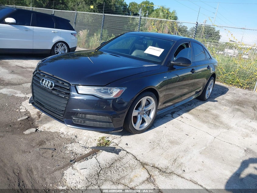 2018 Audi A6, Right Rear, IAAI, VIN WAUC8AFC5JN060290 — photo 2