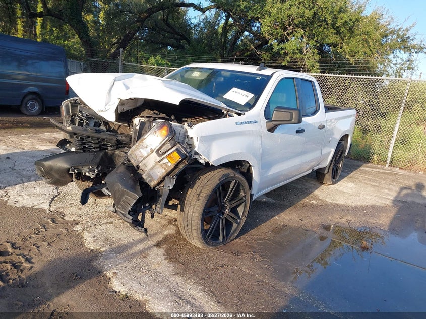 Vin: 1gcrwaeh3mz281853, lot: 46492823, chevrolet silverado 1500 2wd  standard bed wt 20212