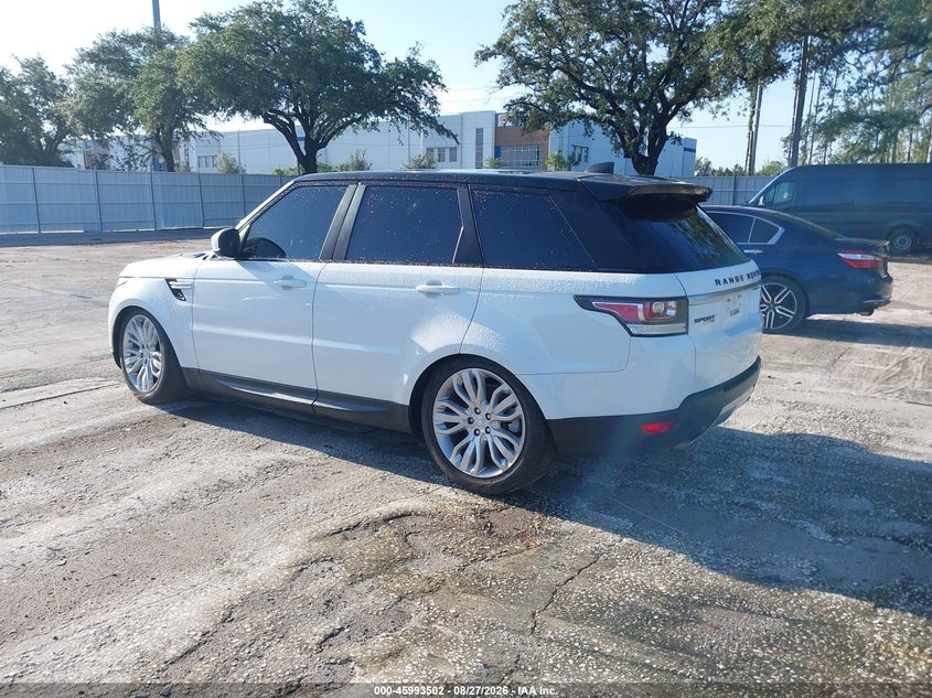 2017 LAND ROVER RANGE ROVER SPORT auction photo 3