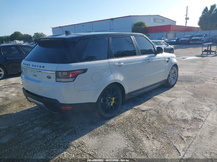 2017 LAND ROVER RANGE ROVER SPORT auction photo 4