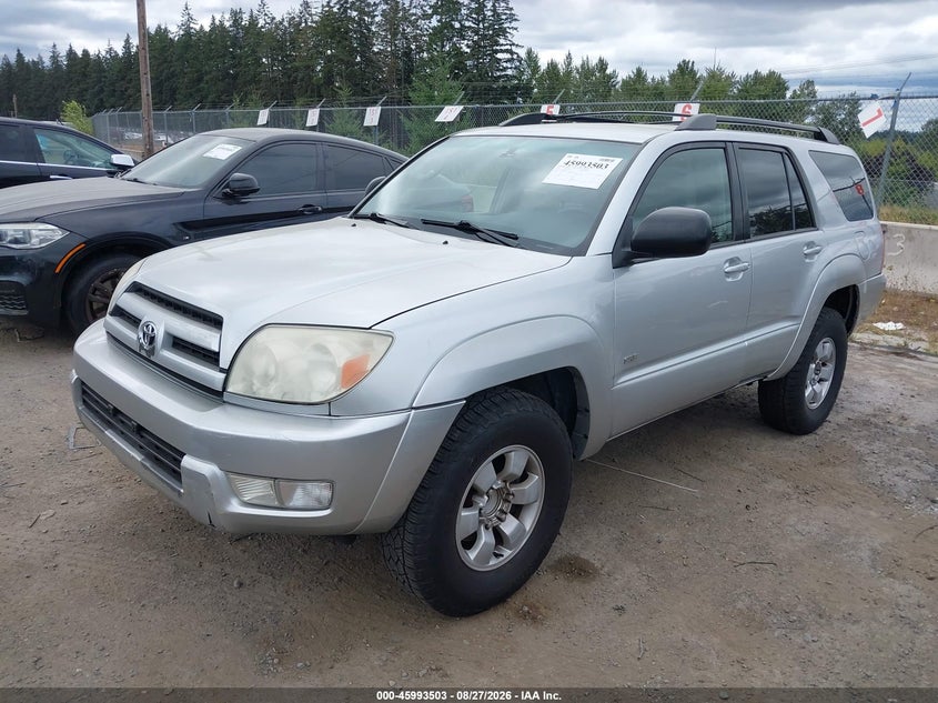 2003 Toyota 4Runner, Обычный износ, IAAI, VIN JTEZU14R438005472 — фото 2