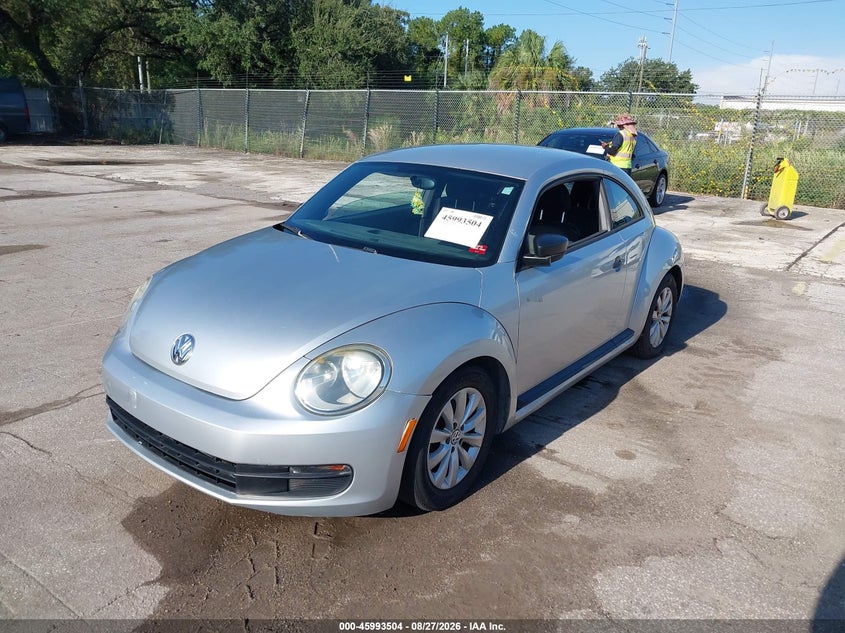 2014 Volkswagen Beetle, Механіка, IAAI, VIN 3VWFP7AT6EM623664 — фото 2
