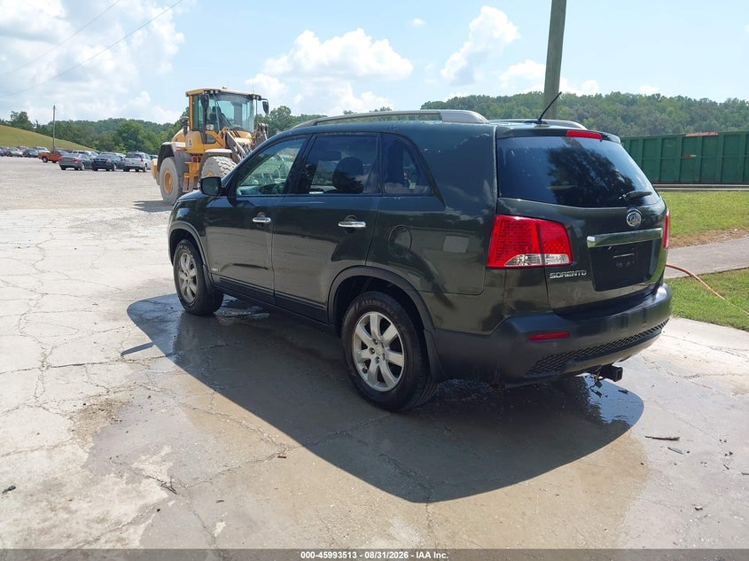 Vin: 5xyktca15bg139286, lot: 46492838, kia sorento lx 20113