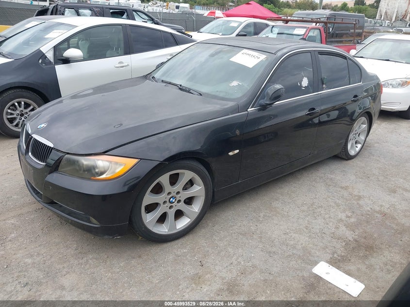 2006 BMW 3ER SEDAN 3.0L I-6 DOHC, VVT, PREMIUM , 255HP
