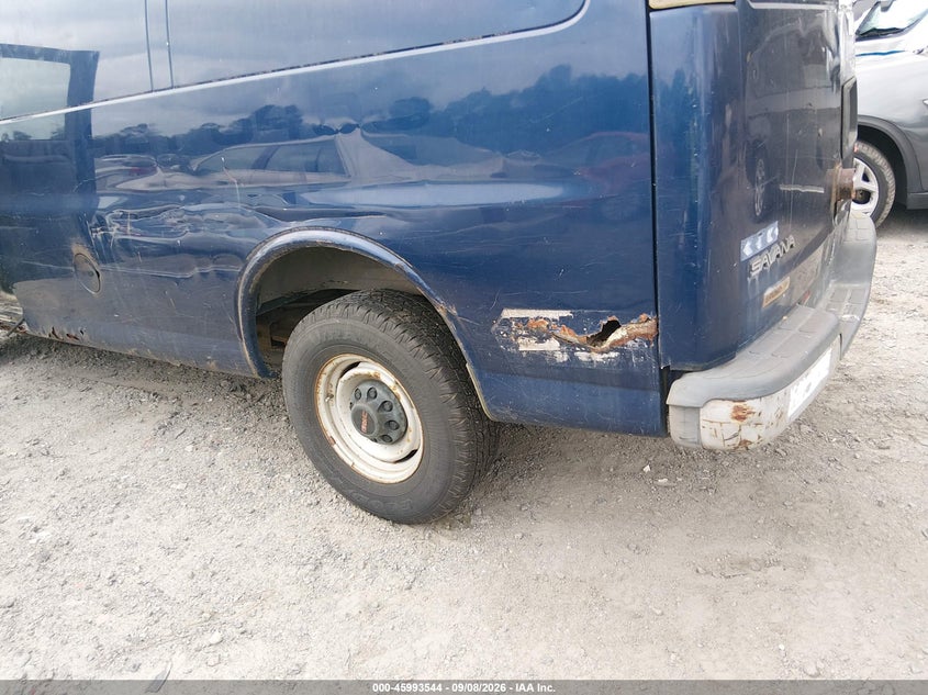 GMC SAVANA 2000 VIN 1GTHG35R8Y1269585