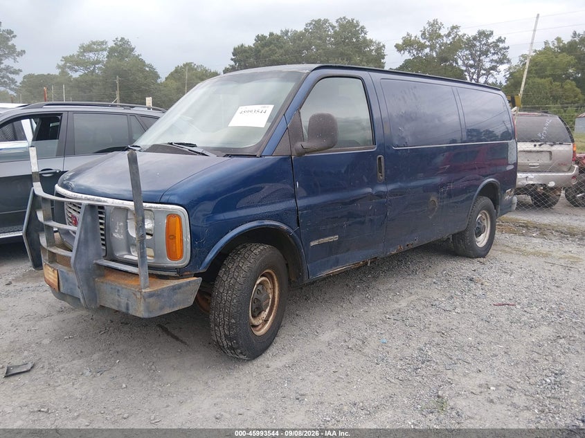 GMC SAVANA 2000 VIN 1GTHG35R8Y1269585