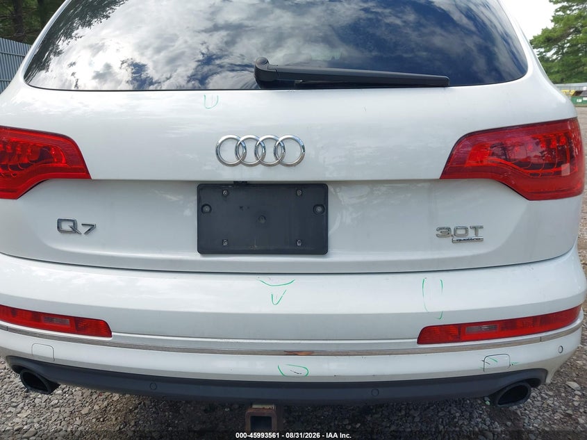 2014 AUDI Q7 auction photo 6