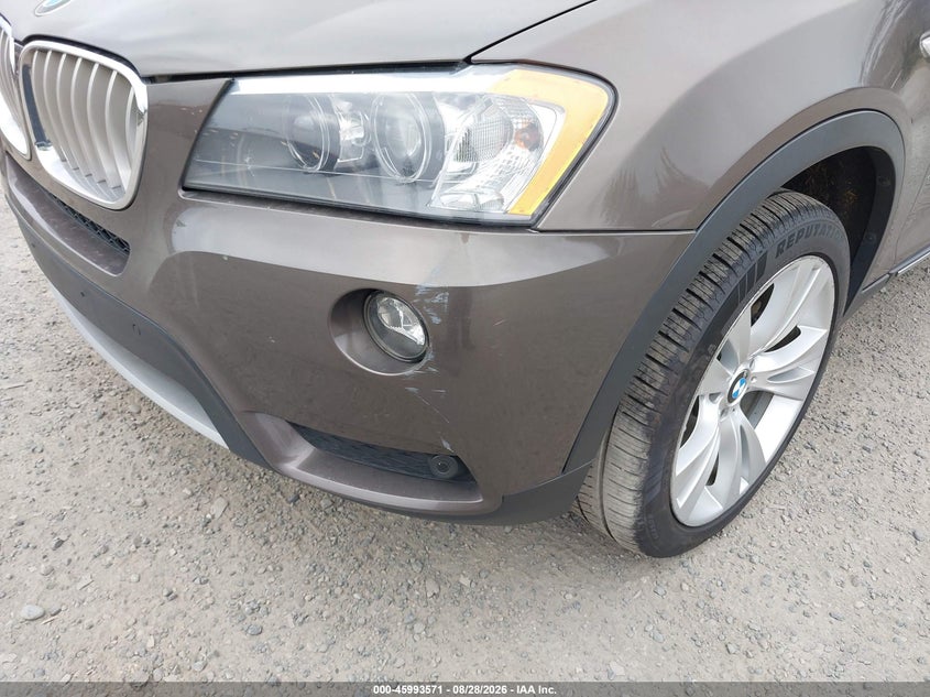 2012 BMW X3 SPORT UTILITY VEHICLE 3.0L I-6 DI, DOHC, VVT, TURBO, PREMIUM , 300HP