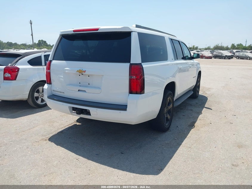 Vin: 1gnscjkc7fr216663, lot: 46492901, chevrolet suburban 1500 lt 20154