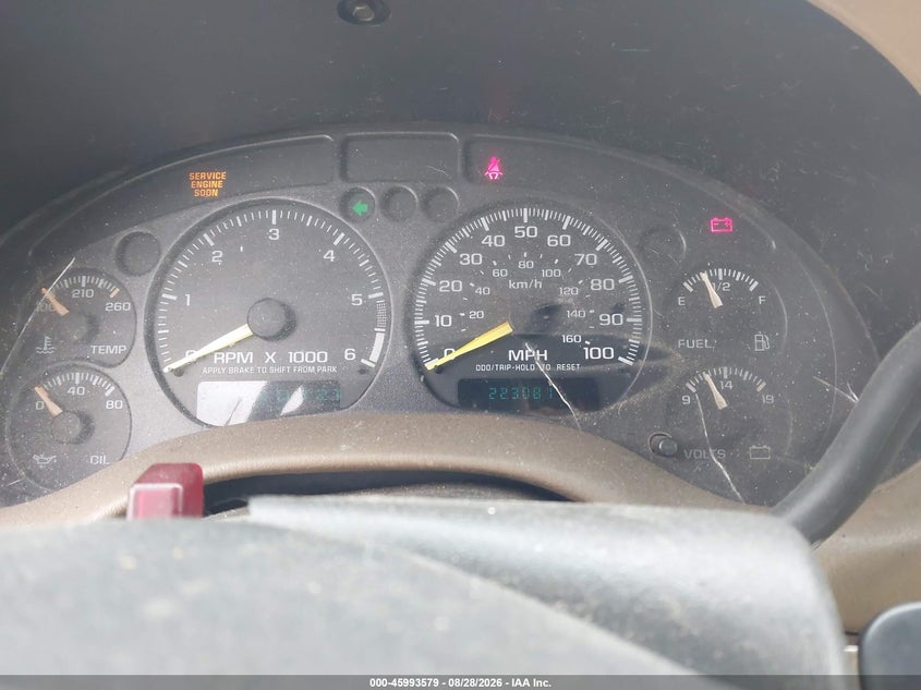 2000 CHEVROLET BLAZER auction photo 7