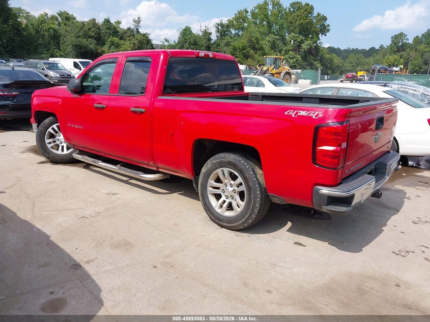 Vin: 1gcvkreh3ez233800, lot: 46492908, chevrolet silverado 1500 lt 20143