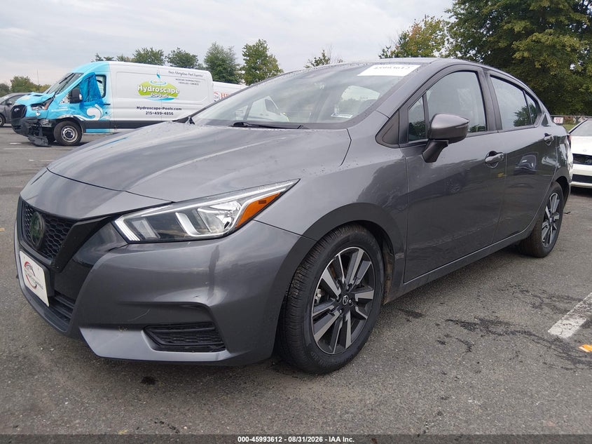 2021 Nissan Versa, Front End, IAAI, VIN 3N1CN8EV7ML816488 — photo 2