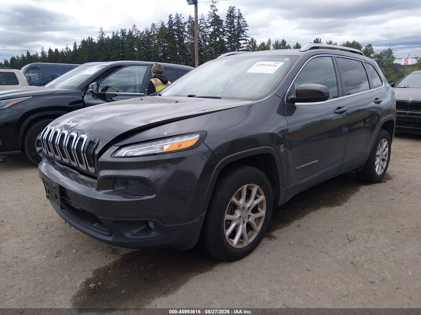 2017 Jeep Cherokee, Обычный износ, IAAI, VIN 1C4PJMCB5HW659832 — фото 2