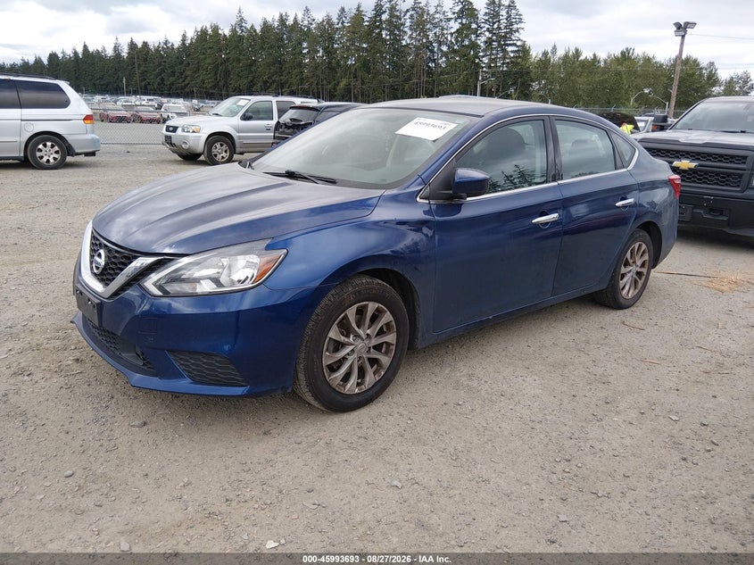 2019 Nissan Sentra, Обычный износ, IAAI, VIN 3N1AB7AP1KY238759 — фото 2
