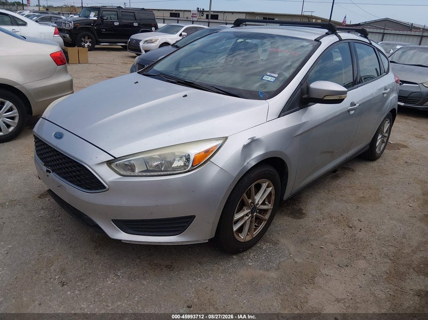 Vin: 1fadp3k29gl255385, lot: 46493056, ford focus se 20162