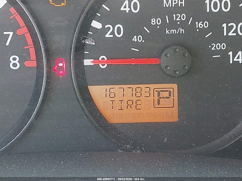 2013 NISSAN NAVARA (FRONTIER) PICKUP 2.5L I-4 DOHC, VVT, 152HP