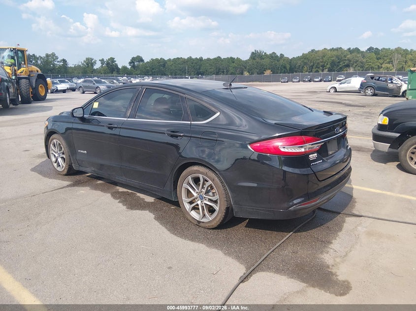 2017 FORD FUSION HYBRID auction photo 3