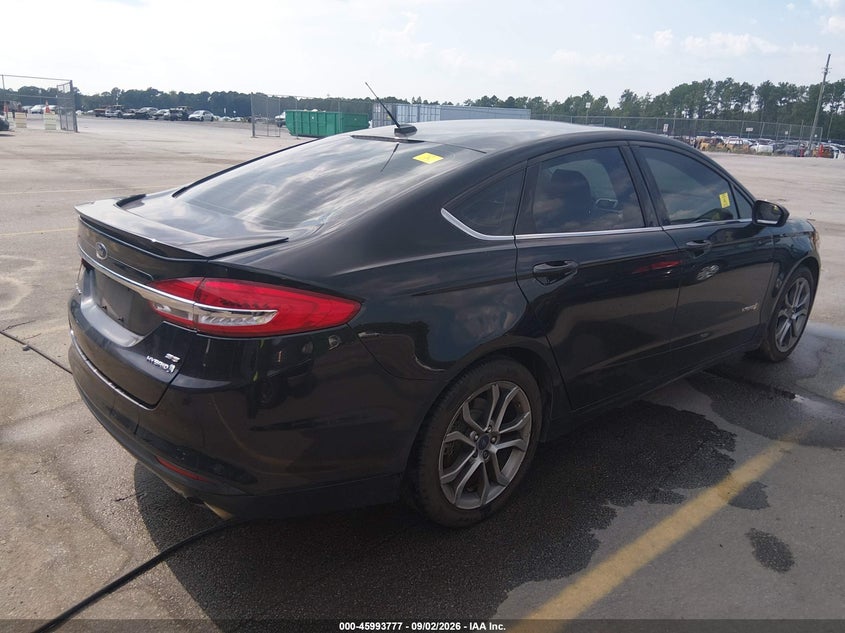 2017 FORD FUSION HYBRID auction photo 4
