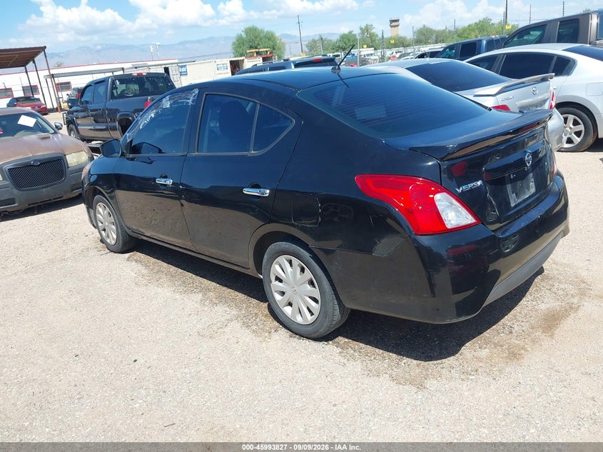 Vin: 3n1cn7ap9jl881338, lot: 46493172, nissan versa 1.6 sv 20183