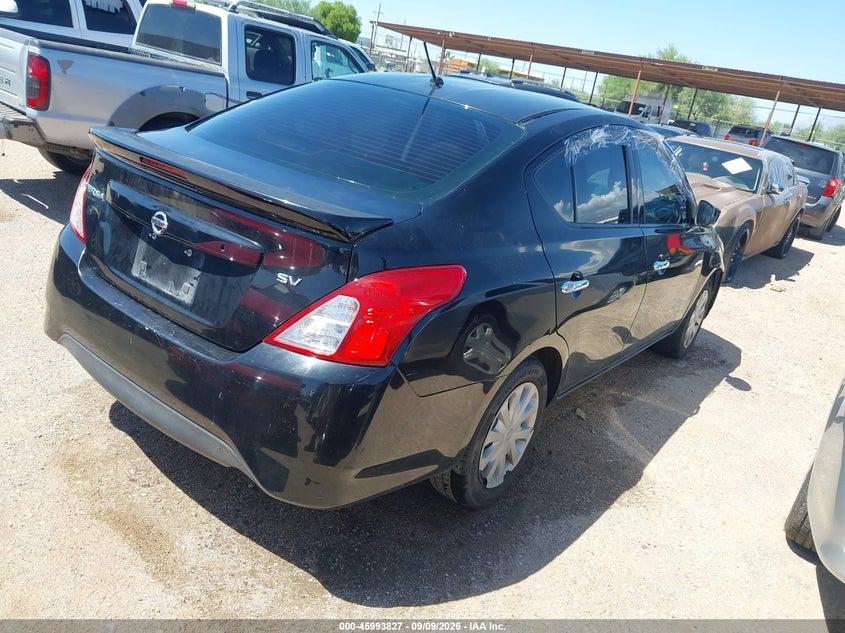 Vin: 3n1cn7ap9jl881338, lot: 46493172, nissan versa 1.6 sv 20184