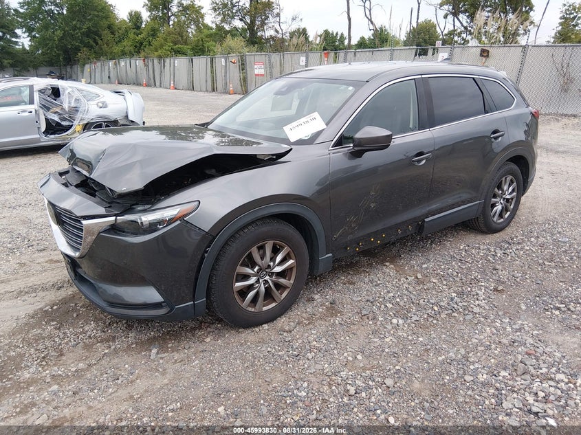 Vin: jm3tcbcy9j0210526, lot: 46493175, mazda cx-9 touring 20182