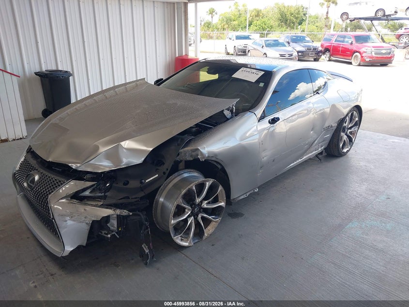 2019 Lexus LC, Left Side, IAAI, VIN JTHHP5AY1KA007129 — photo 2
