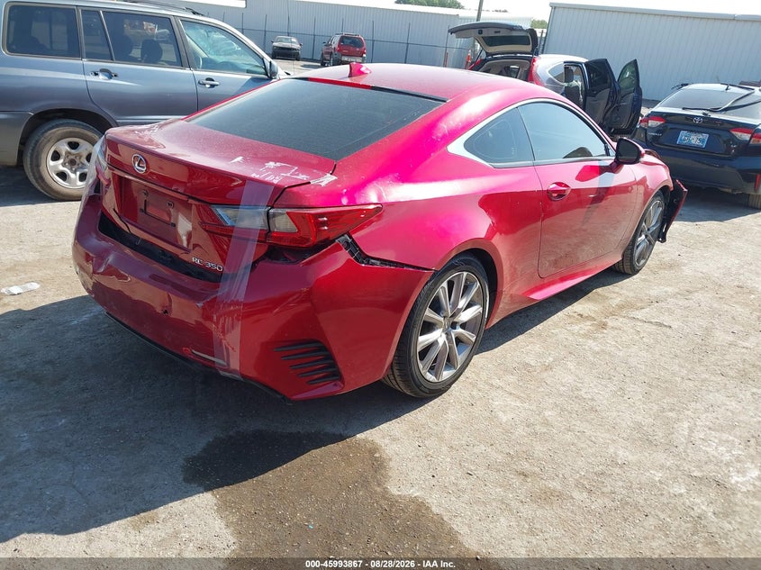 Vin: jthhe5bc4f5000554, lot: 46493212, lexus rc 350 20154