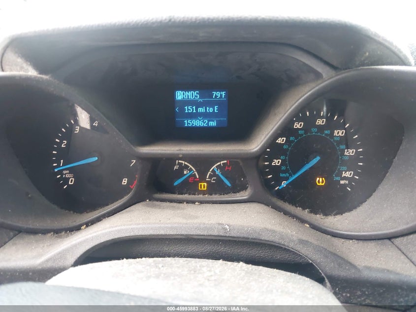 2014 FORD TRANSIT CONNECT VAN 2.5L I-4 DOHC, VVT, REGULAR , 169HP
