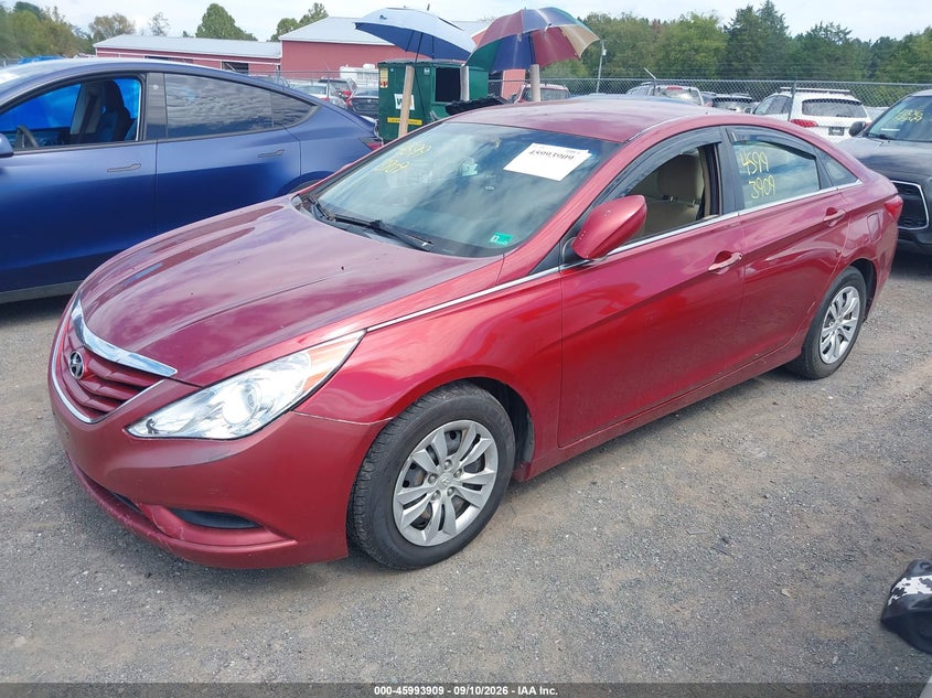2011 Hyundai Sonata, Обычный износ, IAAI, VIN 5NPEB4AC0BH064299 — фото 2