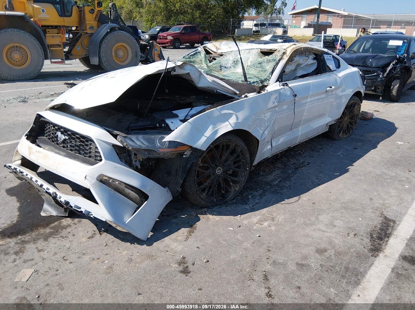 Vin: 1fa6p8th2m5145027, lot: 46493263, ford mustang ecoboost fastback 20212