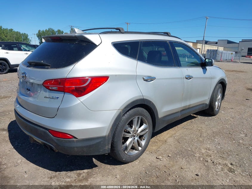 2013 HYUNDAI SANTA FE auction photo 4