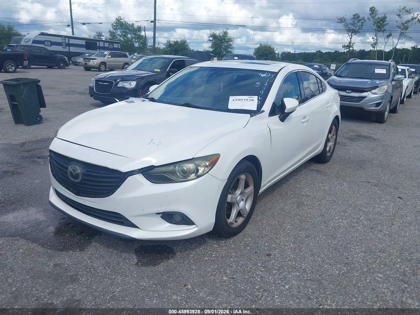 Vin: jm1gj1w69e1127960, lot: 46493273, mazda mazda6 i grand touring 20142