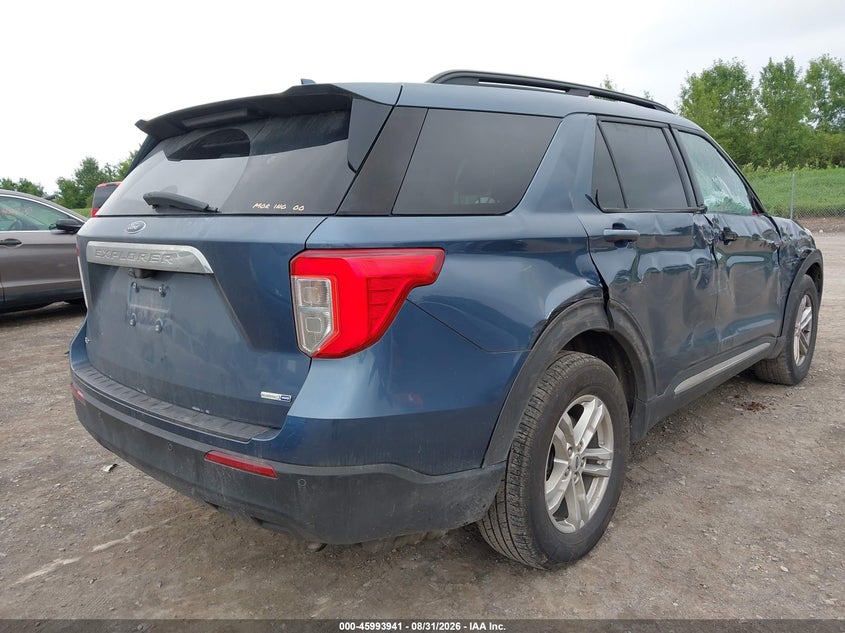 Vin: 1fmsk8dh4lgc20007, lot: 46493286, ford explorer xlt 20204
