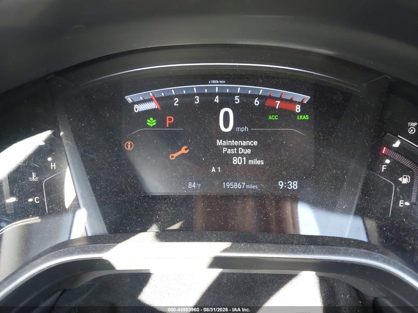 2018 HONDA CR-V auction photo 7