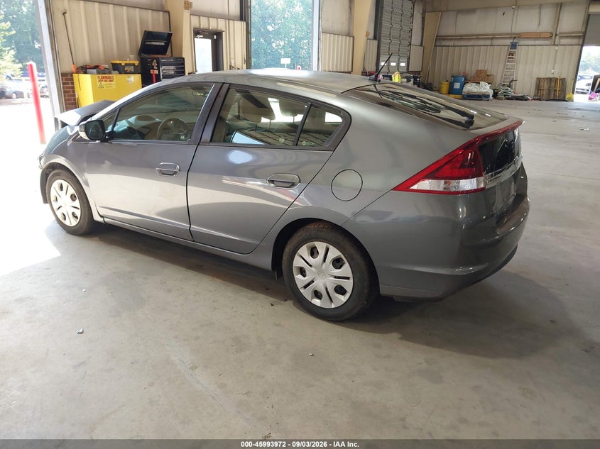 Vin: jhmze2h30ds000821, lot: 46493317, honda insight 20133