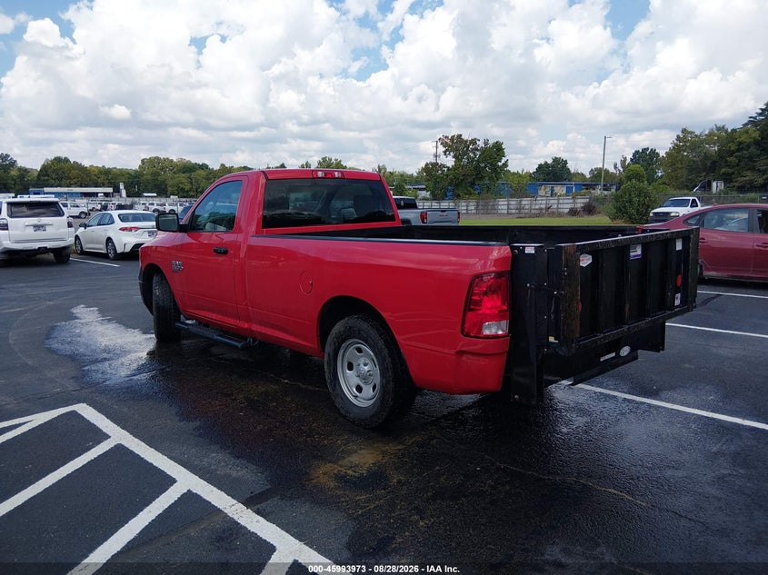 Vin: 3c6jr6dg6kg502828, lot: 46493318, ram 1500 classic tradesman  4x2 8' box 20193
