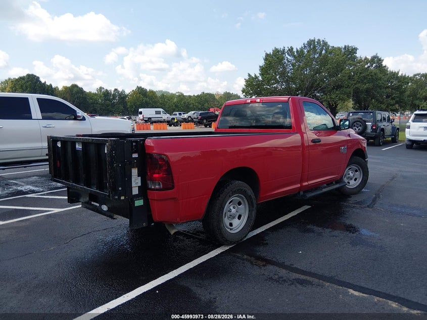 Vin: 3c6jr6dg6kg502828, lot: 46493318, ram 1500 classic tradesman  4x2 8' box 20194