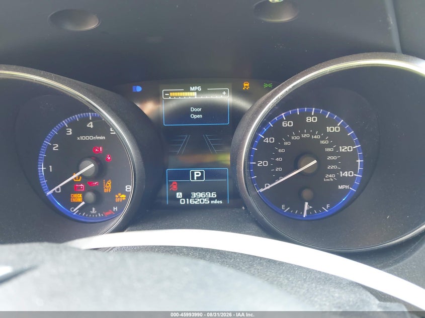 SUBARU LEGACY 2019 VIN 4S3BNAF6XK3021337