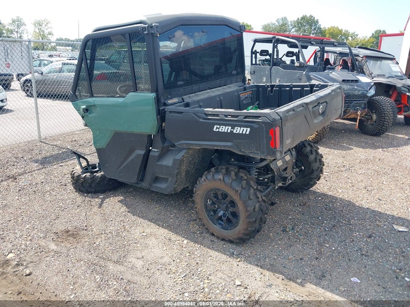 Vin: 3jbufax49tk001601, lot: 46493385, can am defender all terrain 20263