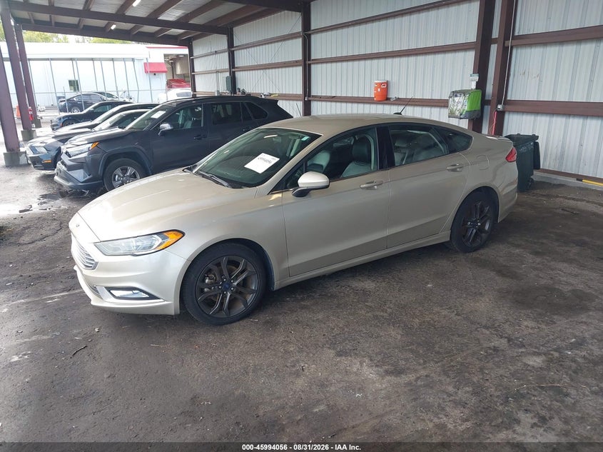 2018 Ford Fusion, Обычный износ, IAAI, VIN 3FA6P0HD0JR144314 — фото 2