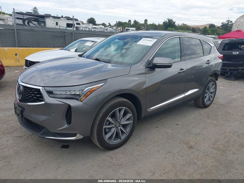 Vin: 5j8tc2h59pl023593, lot: 46493407, acura rdx technology package 20232