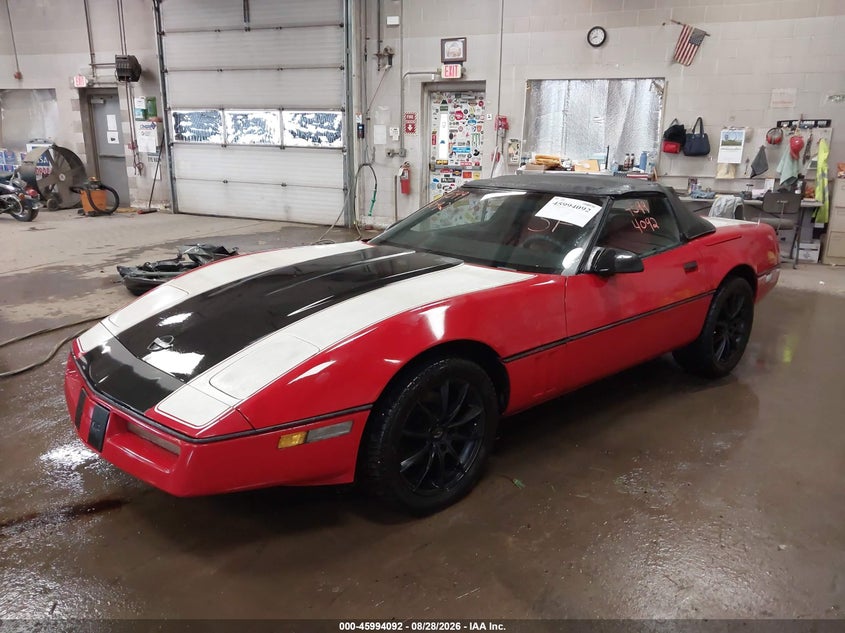 CHEVROLET CORVETTE 1988 VIN 1G1YY3185J5120505
