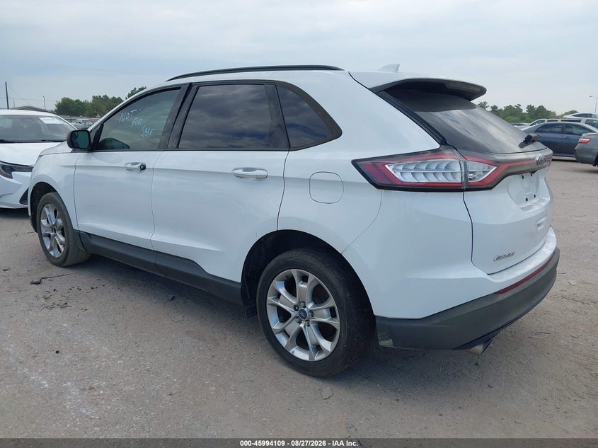 Vin: 2fmpk3g91gbb03897, lot: 46493453, ford edge se 20163