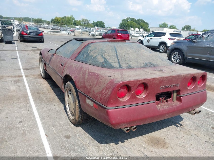 1989 CHEVROLET CORVETTE — zdjęcie 3