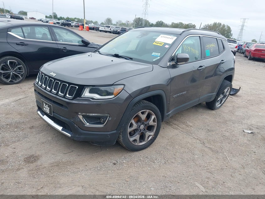 Vin: 3c4njdcb1jt362060, lot: 46493488, jeep compass limited 4x4 20182
