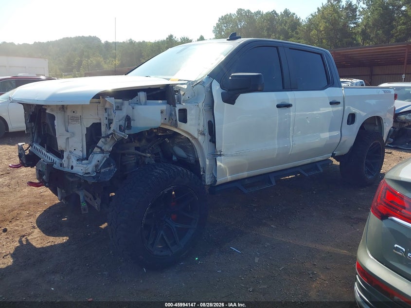 Vin: 1gcpyfedxmz361579, lot: 46493492, chevrolet silverado 1500 4wd  short bed lt trail boss 20212