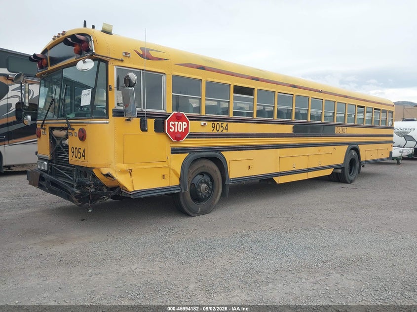 1990 BLUE BIRD SCHOOL BUS / TRANSIT BUS auction photo 2