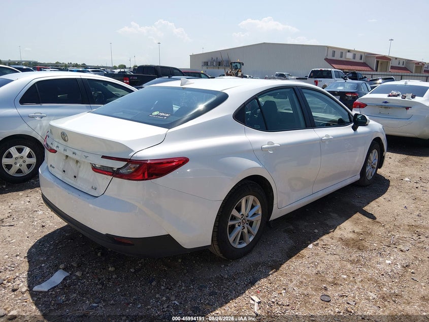 2025 TOYOTA CAMRY auction photo 4