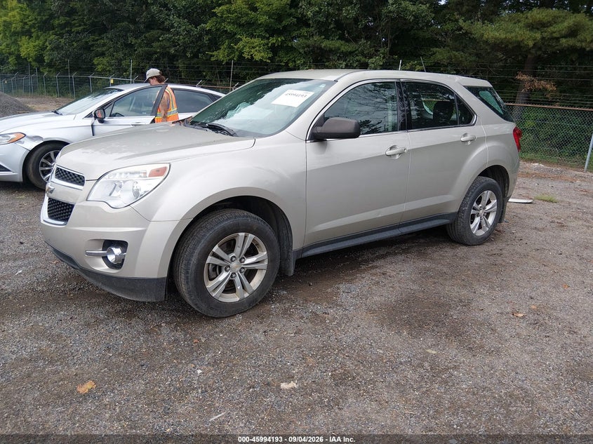 2015 Chevrolet Equinox, По колу, IAAI, VIN 2GNFLEEK0F6227477 — фото 2