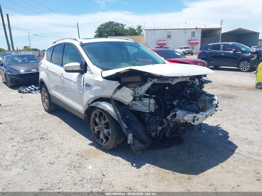 Vin: 1fmcu0j93fua74525, lot: 46493549, ford escape titanium 20151